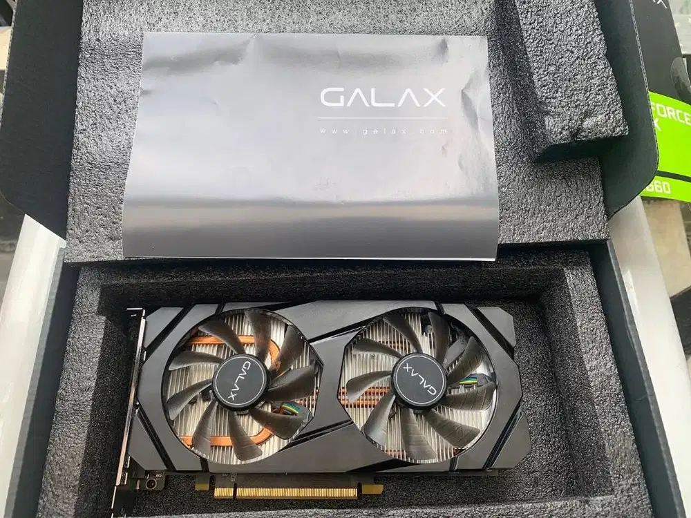 GALAX GTX 1660 6GB FULLSET SEGEL MULUS