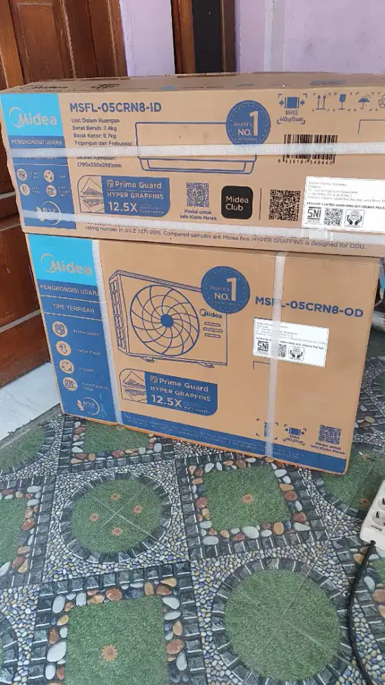 AC Midea 1/2pk, lowatt