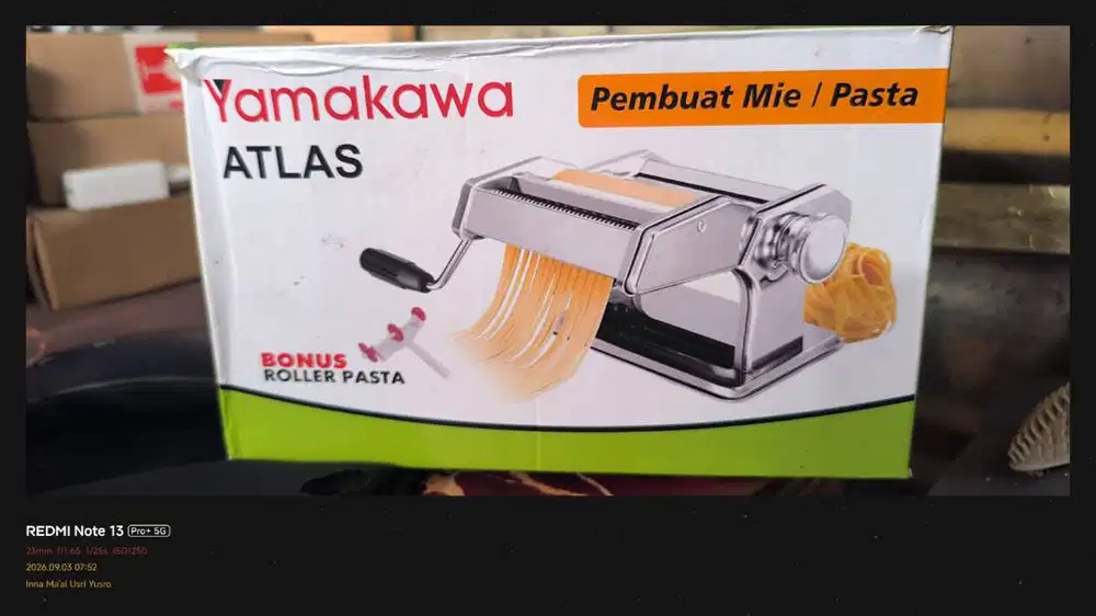 Jual Gilingan Mie - Merek Yamakawa Atlas - Baru