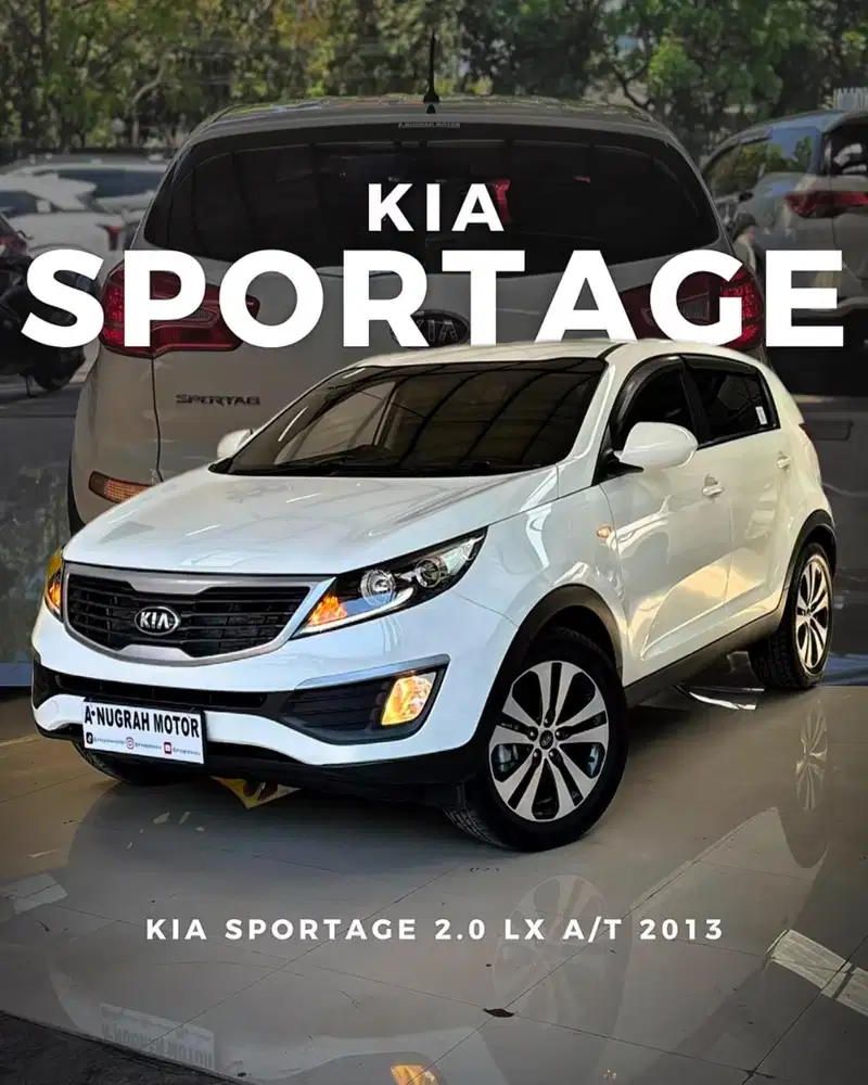 KILOMETER 50RIBU !! Kia SPORTAGE LX MATIC 2013 || ANM