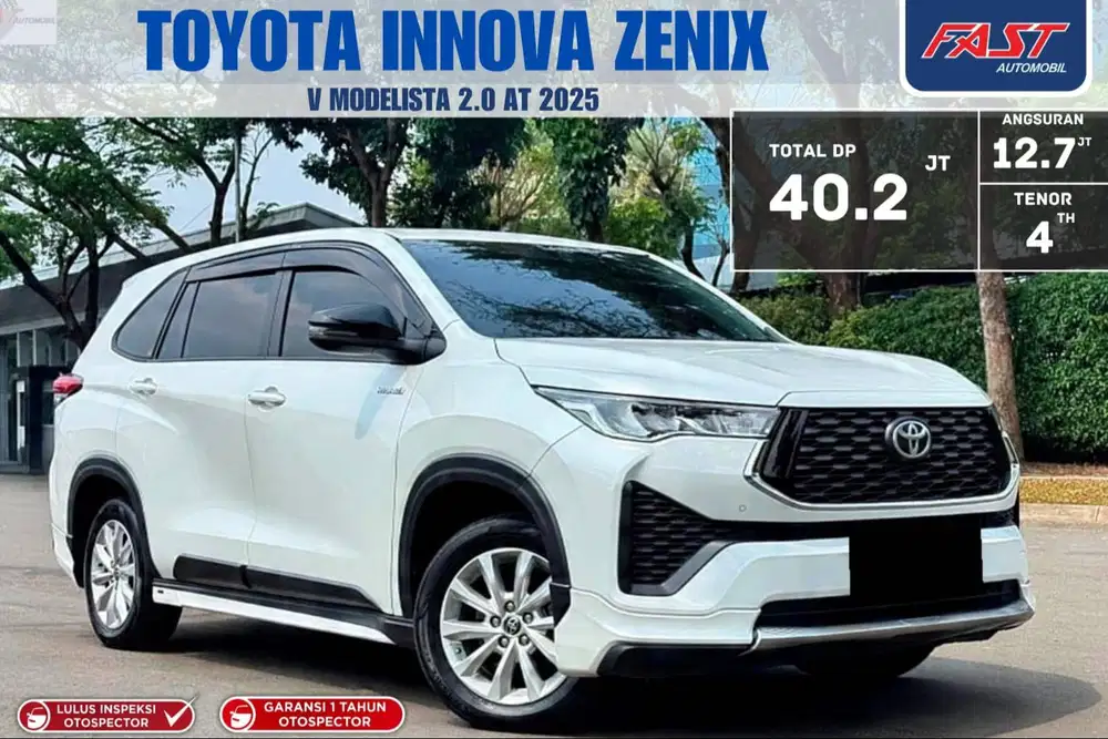 LOW KM.12RB TOYOTA INNOVA ZENIX V HYBRID 2025 PAJAK PANJANG 2.0 AT