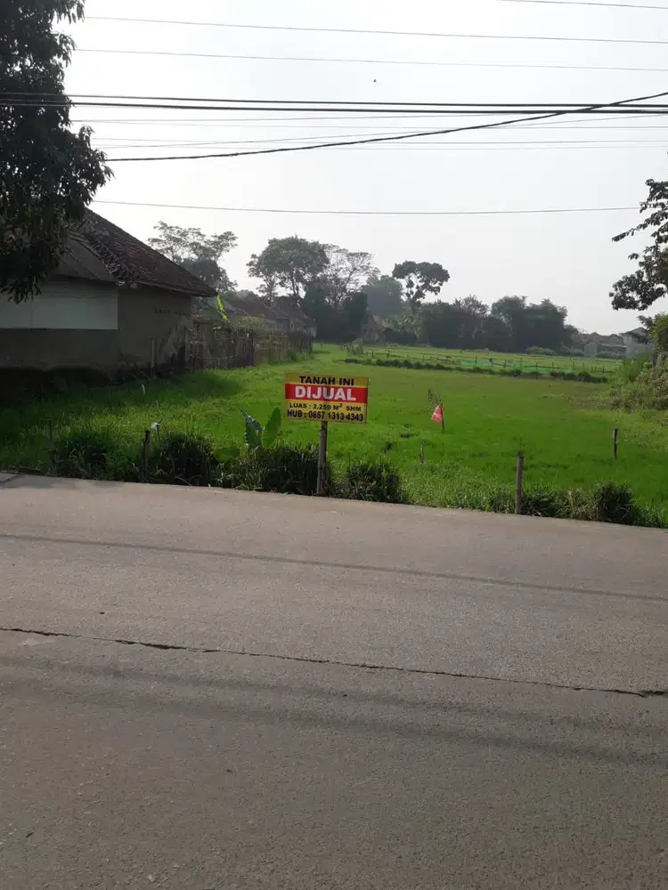 DIJUAL TANAH STRATEGIS 2.259 m² SHM – Rancakasumba, Kabupaten Bandung