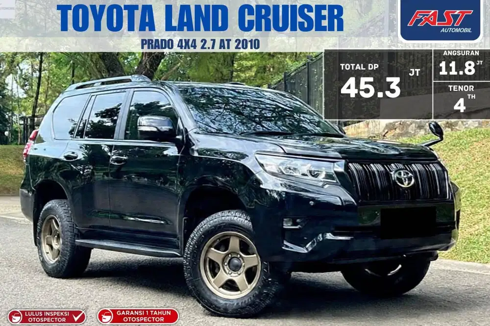 2010 GOOD CONDITION TOYOTA LAND CRUISER PRADO 2.7 AT LOW KM