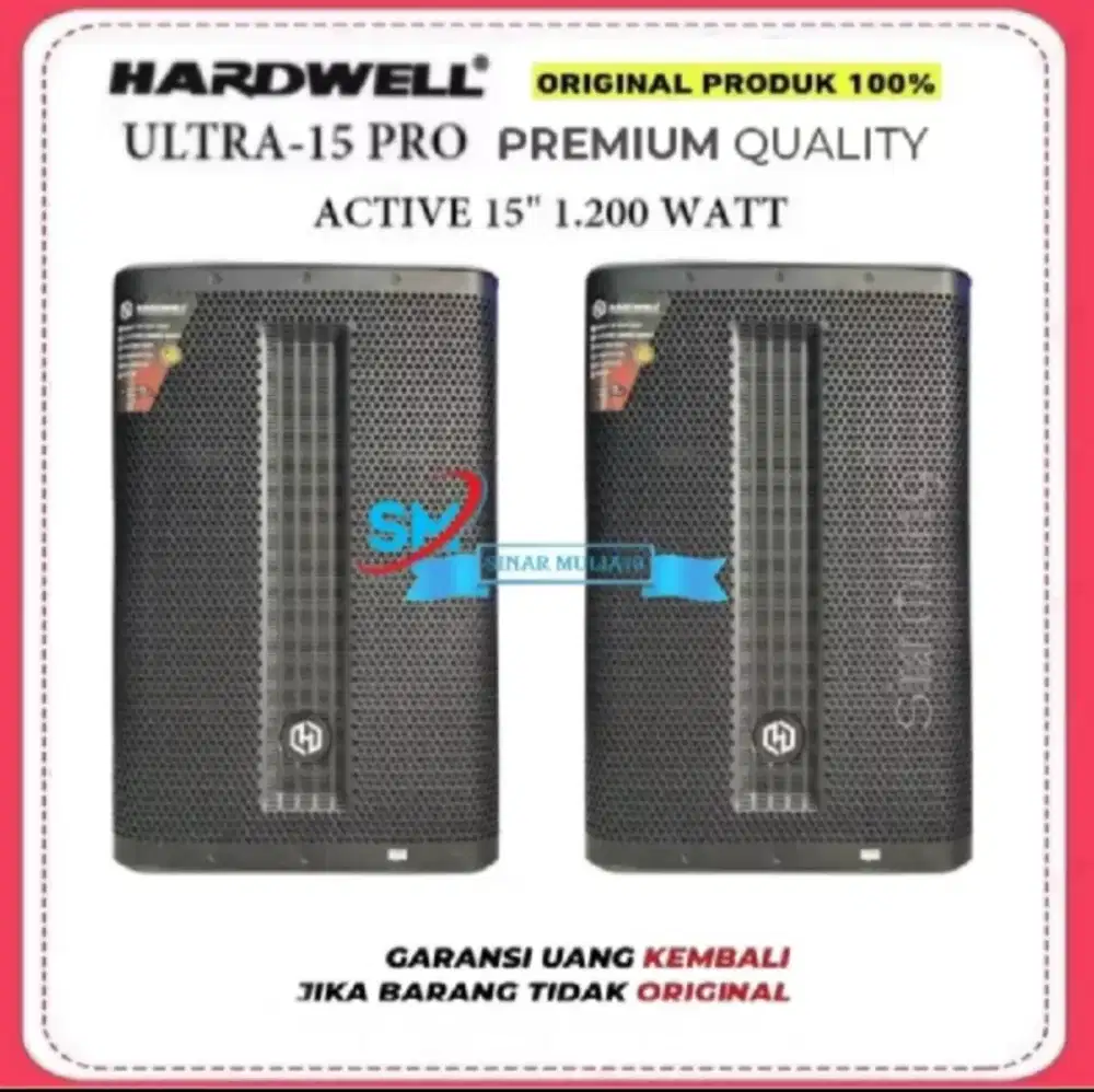 Speaker aktif 15 inch outdoor hardwell ultra 15pro 1200 watt