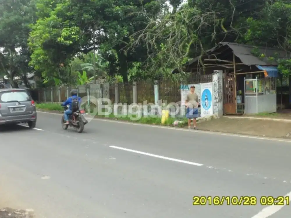 Tanah Mainroad Strategis Dekat Spbu Cemplang Bogor