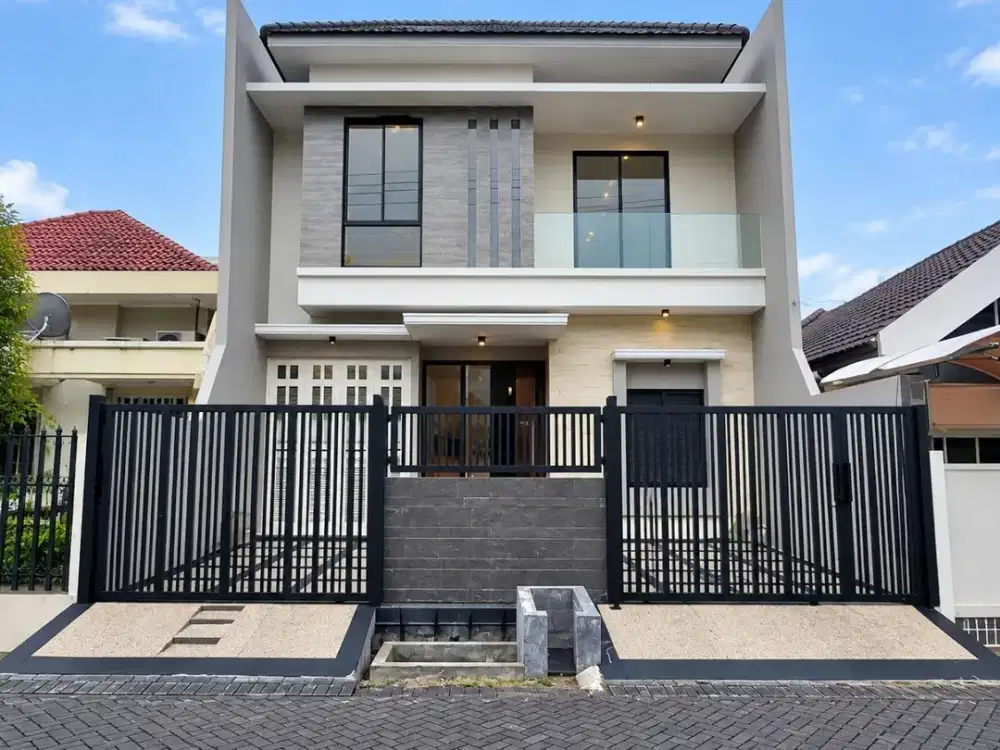 Rumah Manyar Kertoadi  NEW GRESS MINIMALIS  STRATEGIS