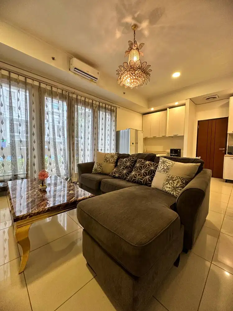 SEWA TAHUNAN APARTEMEN WATERPLACE TOWER F 2 LANTAI FAVORIT