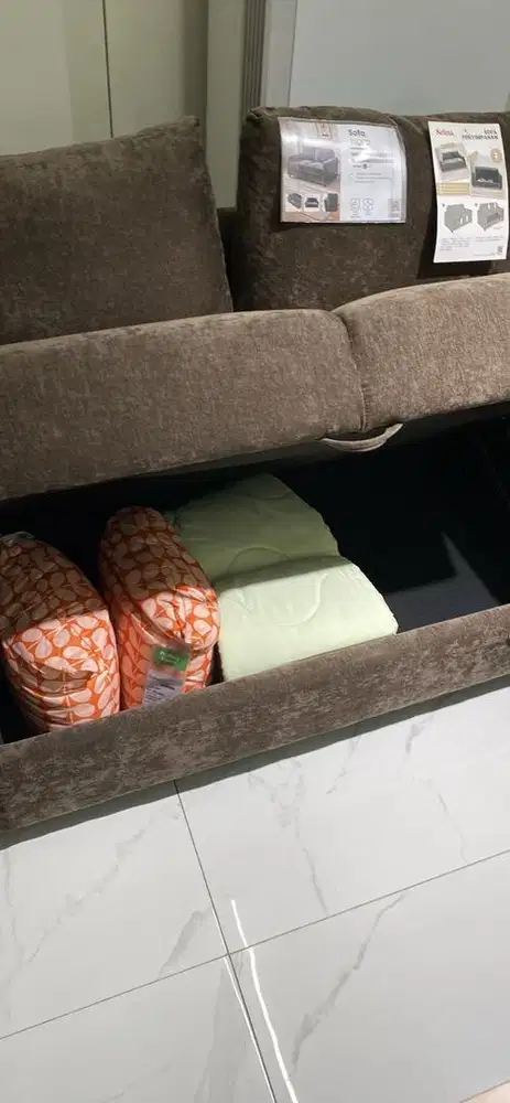 JUAL MURAH TADEO SOFA 2S + TORAGE
