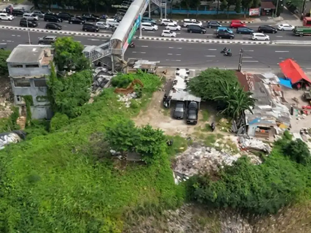 DIJUAL TANAH STRATEGIS PINGGIR JALAN RAYA JAKARTA SELATAN