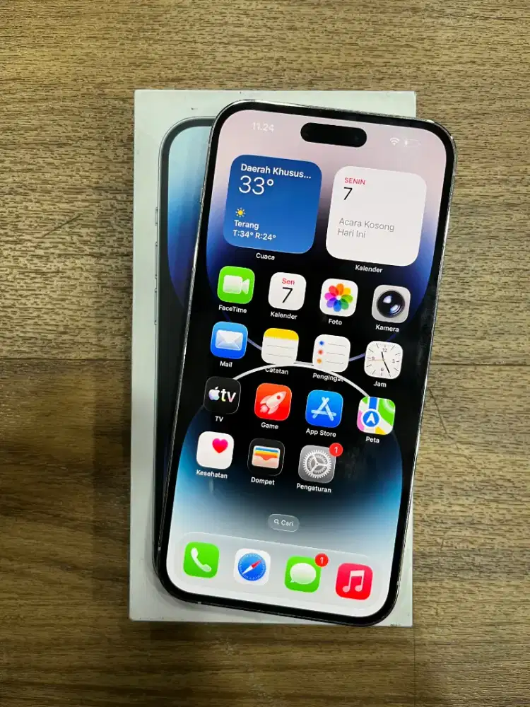 iPhone 14 Pro Max 128gb silver (inter)