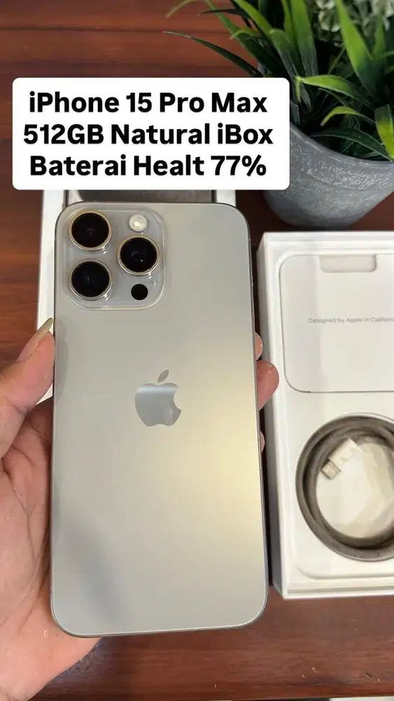 iPhone 15 Pro Max 512GB Natural Titanium iBox