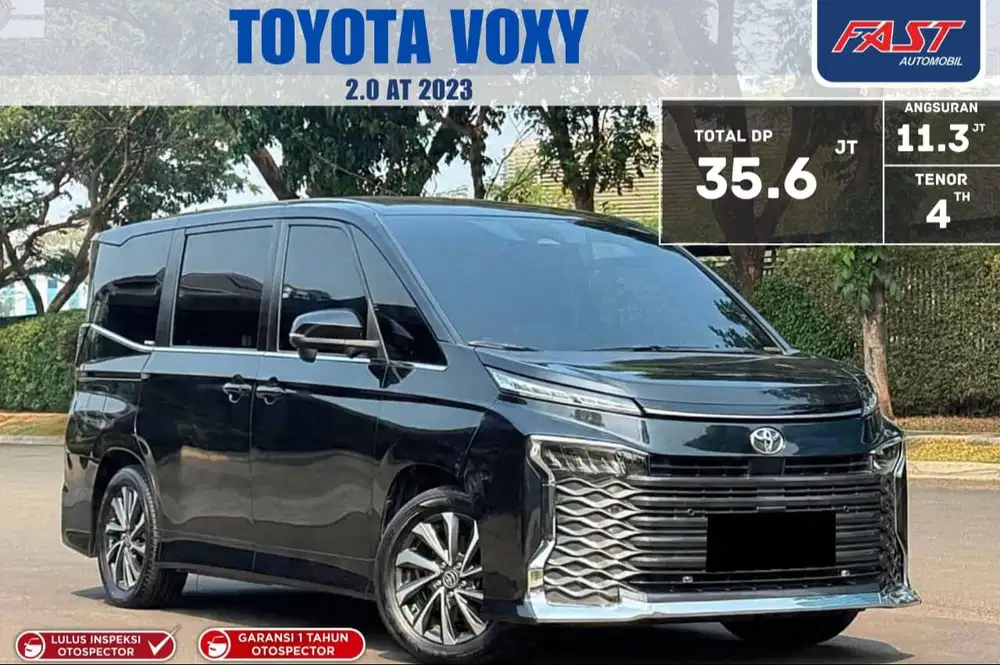 GARANSI MESIN LOW KM.28RB PAJAK PANJANG TOYOTA VOXY 2023