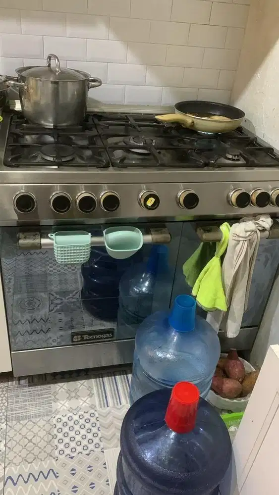 DIJUAL PAKET KOMPOR OVEN & COOKER HOOD TECNOGAS
