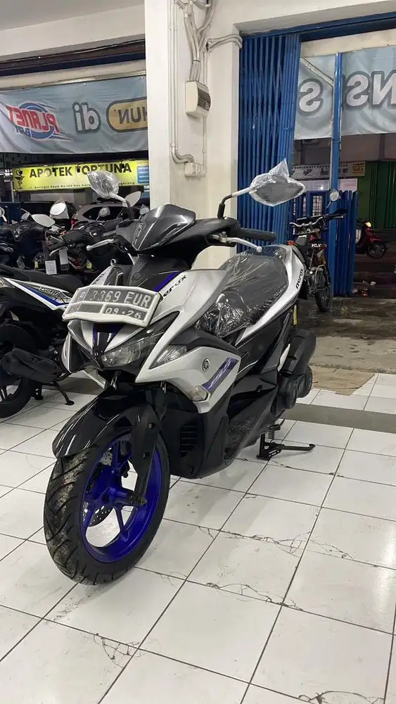 Aerox Silver Blue Th2019