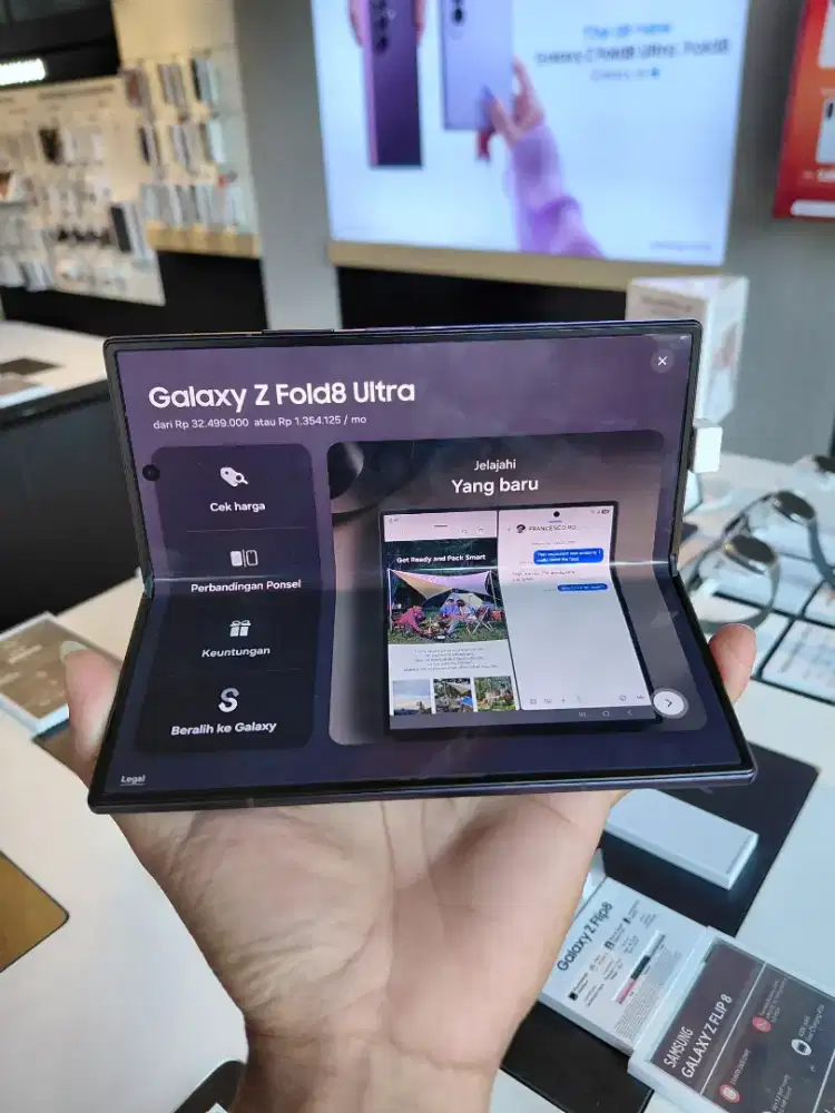 Samsung Z Fold 8 Ultra 5G , Promo Spesial Price , Fre Carger & Fit 3