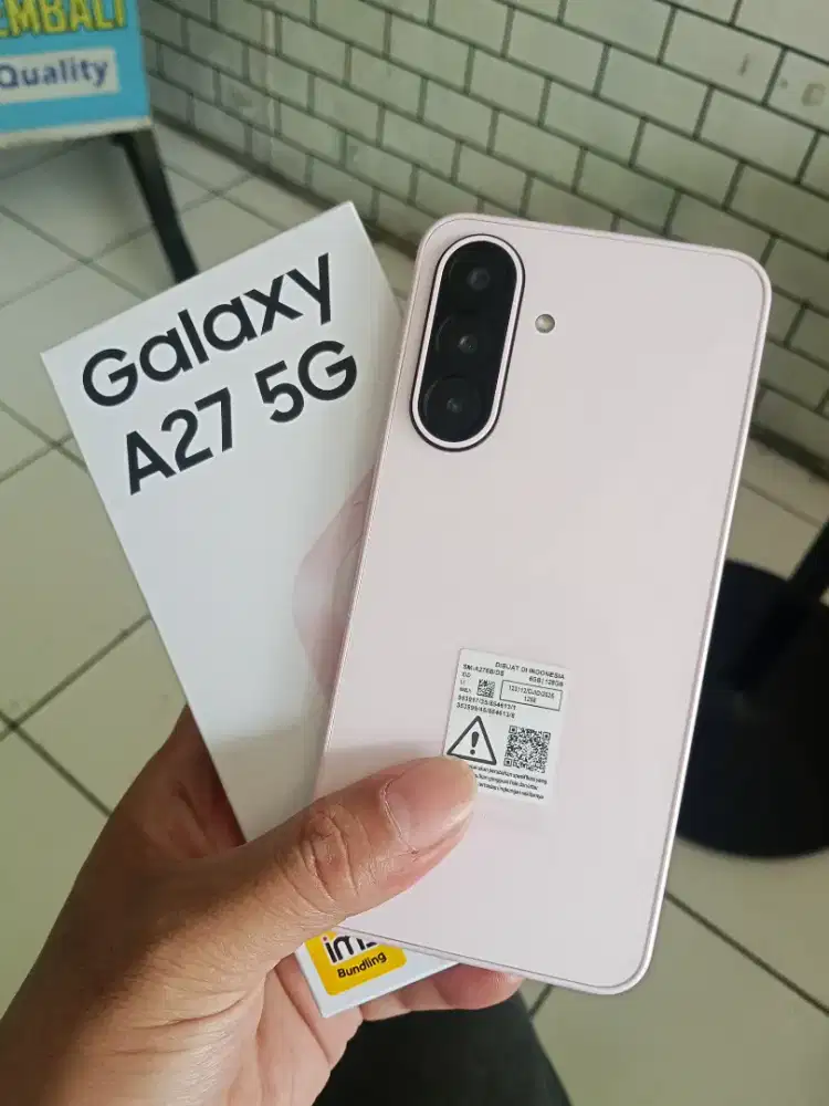 Samsung A27 5G 6/128 lengkap baru 2 Minggu pakai