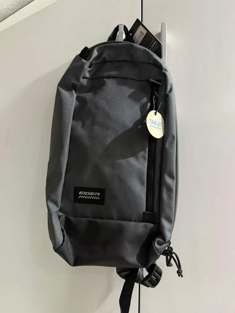 Sling Bag Eiger Chrysler 3.0 Grey Black New