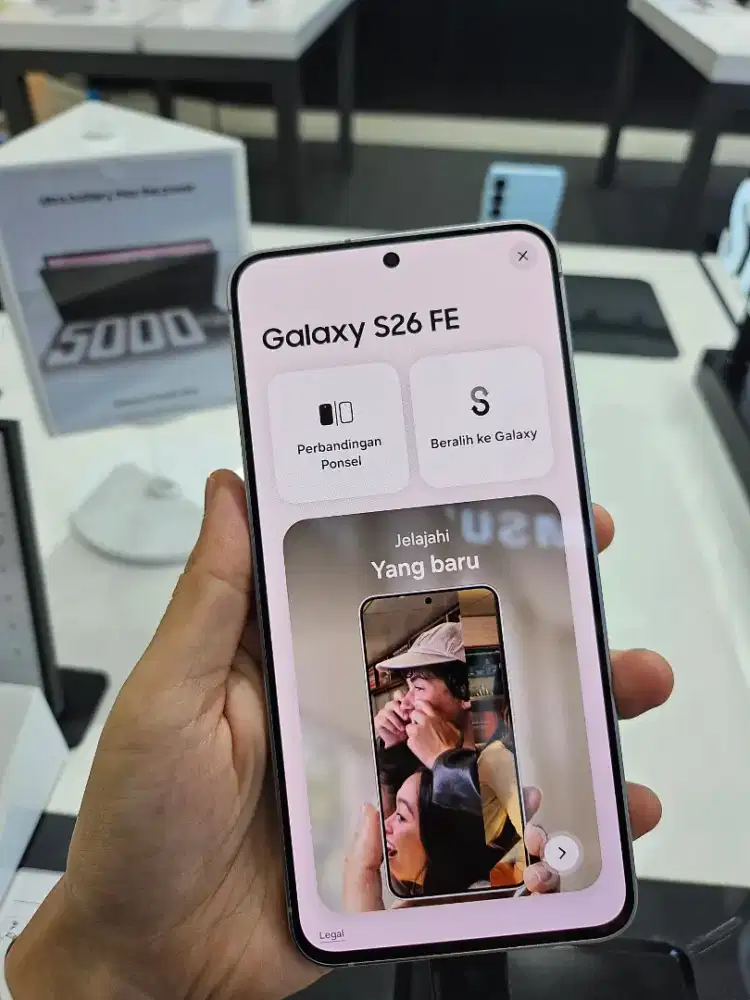 Samsung Galaxy S26 FE 8/256 Garansi resmi sein 1 tahun