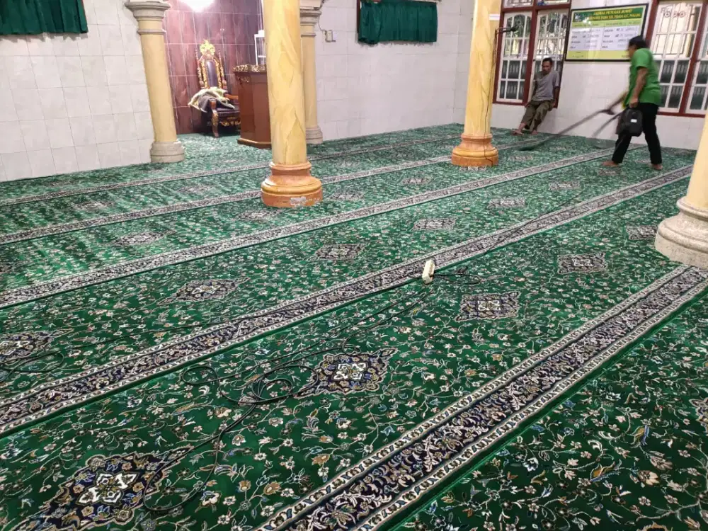 Karpet Masjid Import Turkiye Royal Raudhah 18mm - Gratis Pasang