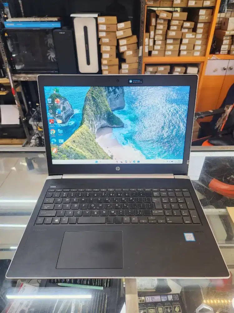 Jual laptop probook  450-G5 core i5 ram 8 ssd 256 layar 15 iN