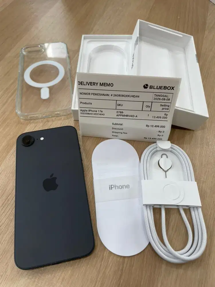 iPhone 17e 256GB Black BNOB (resmi digimap)