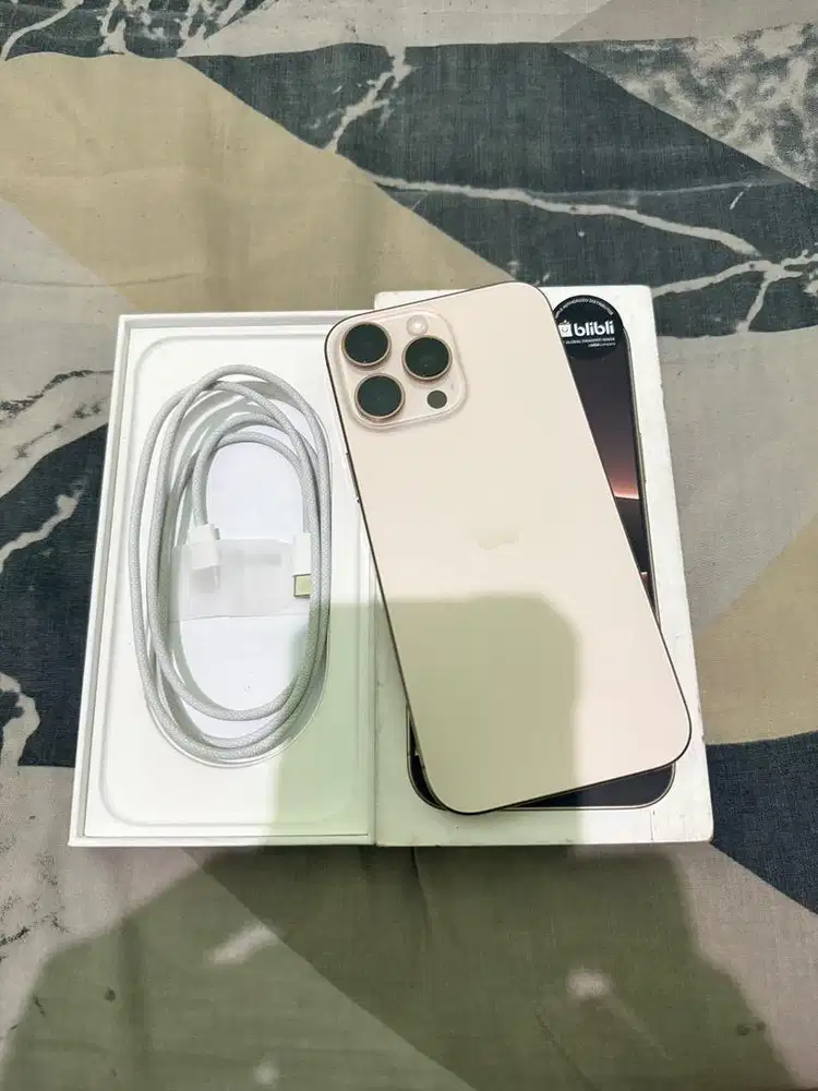 iPhone 16 Promax 256gb Blibli Desert