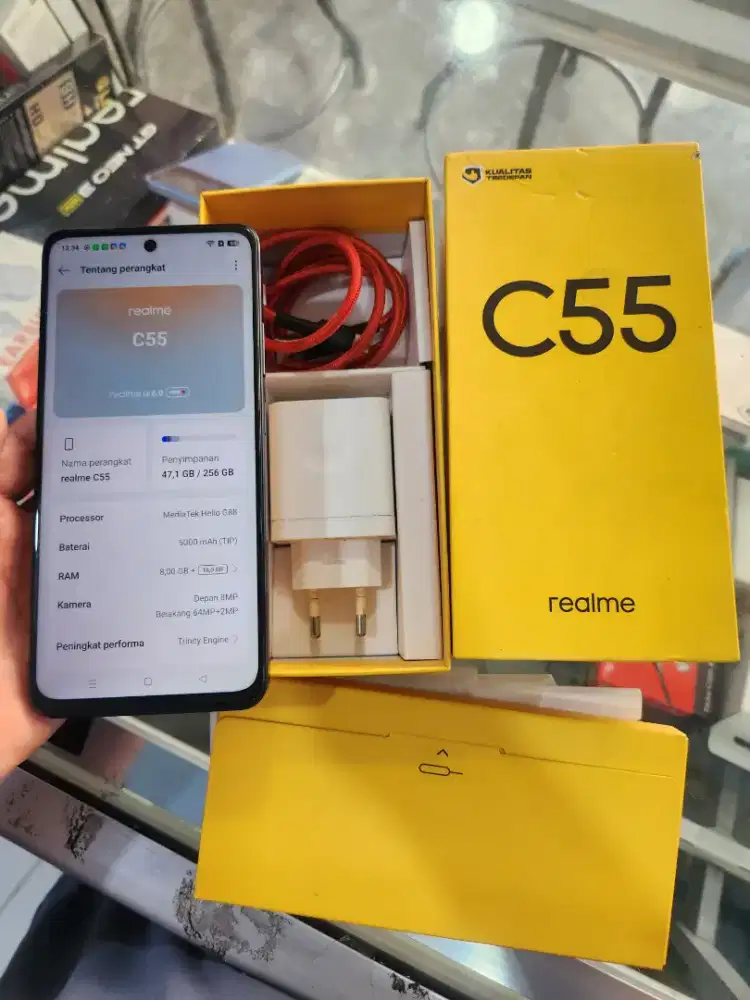 Realme C55 8/256 ORI fullset