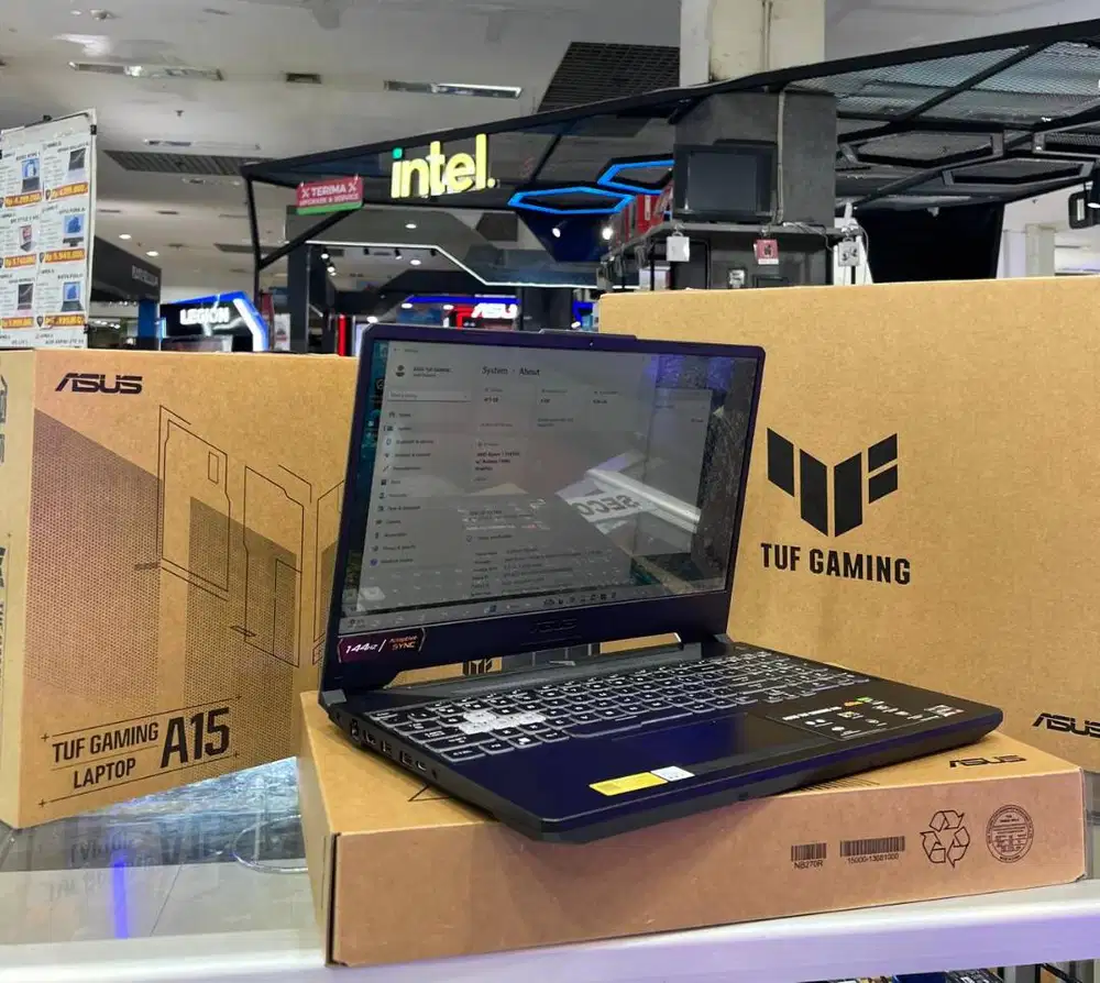 Asus Tuf Gaming A15 Ryzen 7 7445HS NVIDIA RTX 3050 RAM 8GB SSD 512GB