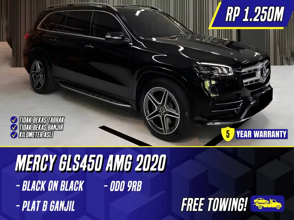 Mercedes Benz GLS450 AMG 2020 Black Hitam Mercy GLS 450