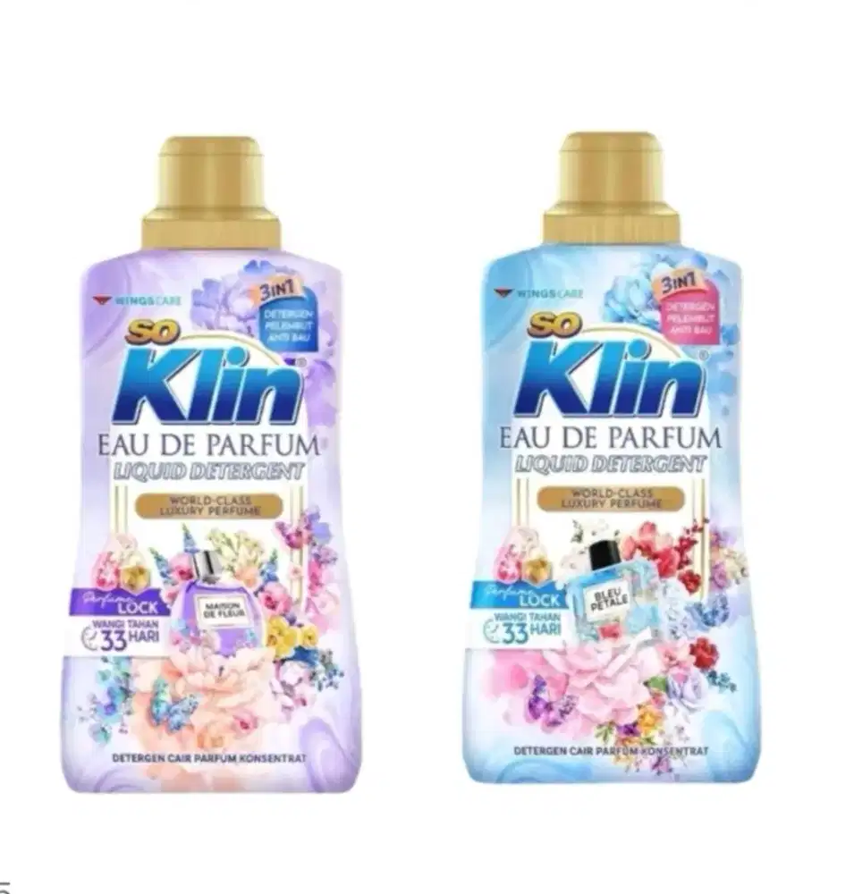 Promo SoKlin Eau de Parfum liquid detergent 700ml