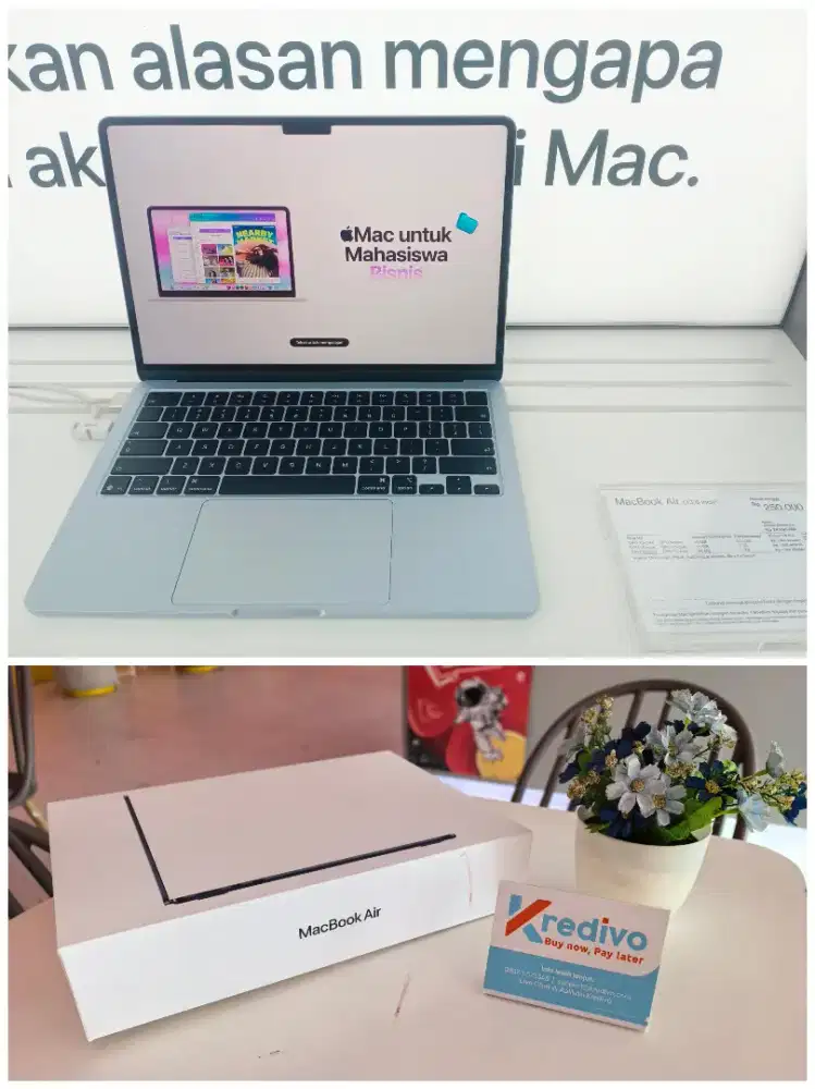 MACBOOK AIR M5 13 RESMI IBOX CICILAN CUKUP MODAL KTP