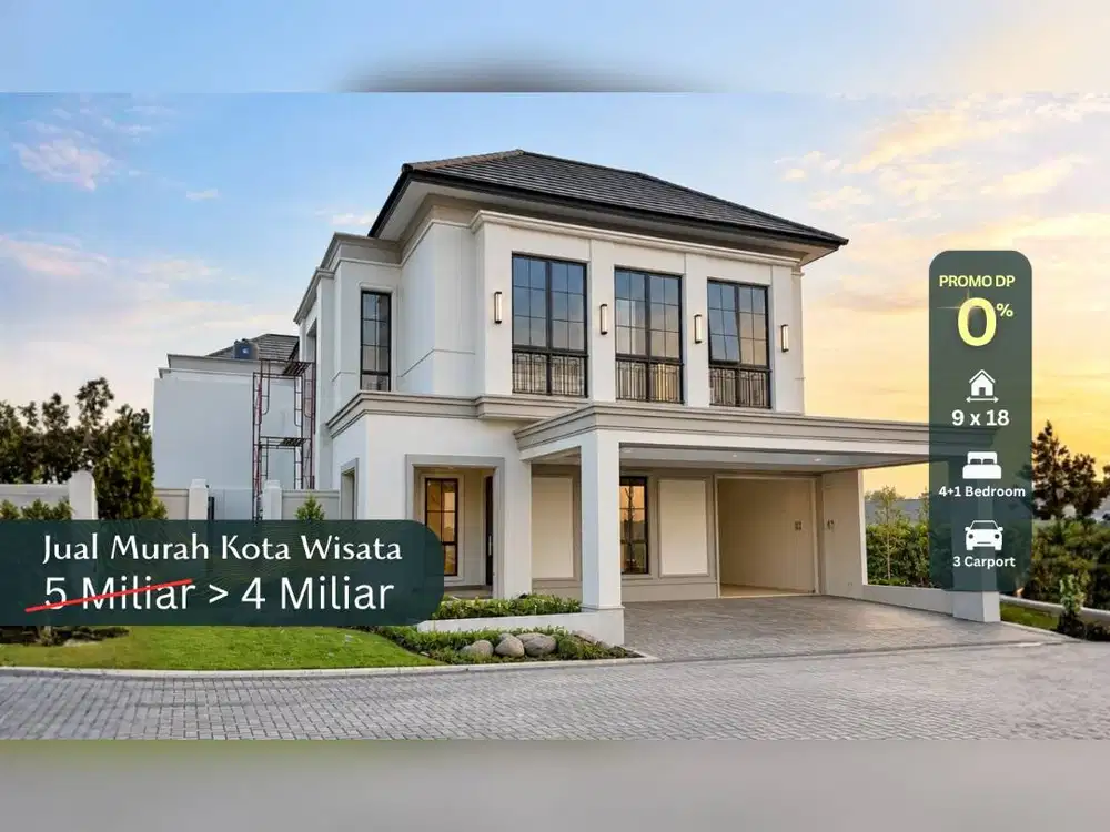 Rumah Mewah 2Lt Private Pool - Leyora Ecovia Kota Wisata