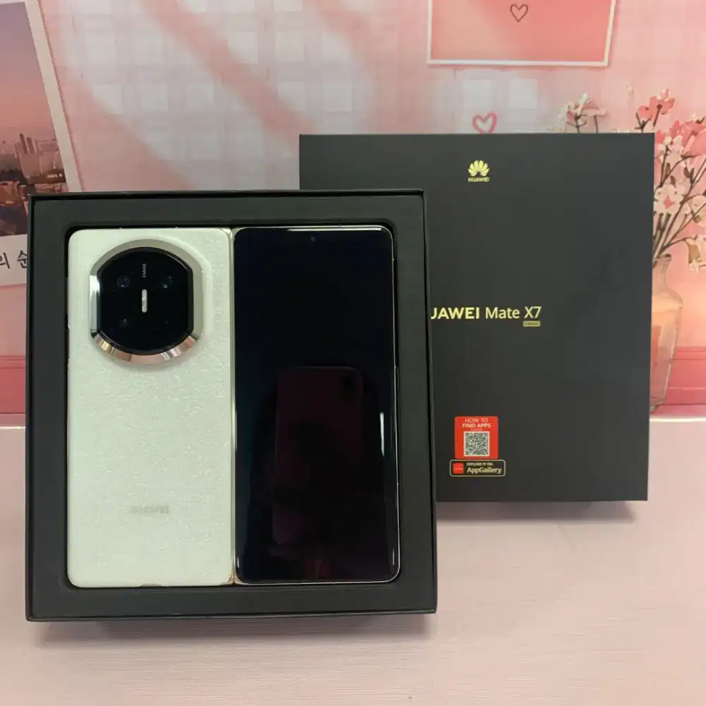 Huawei Mate X7 X-Mage 16/512GB
Warna : White - Fullset Ori