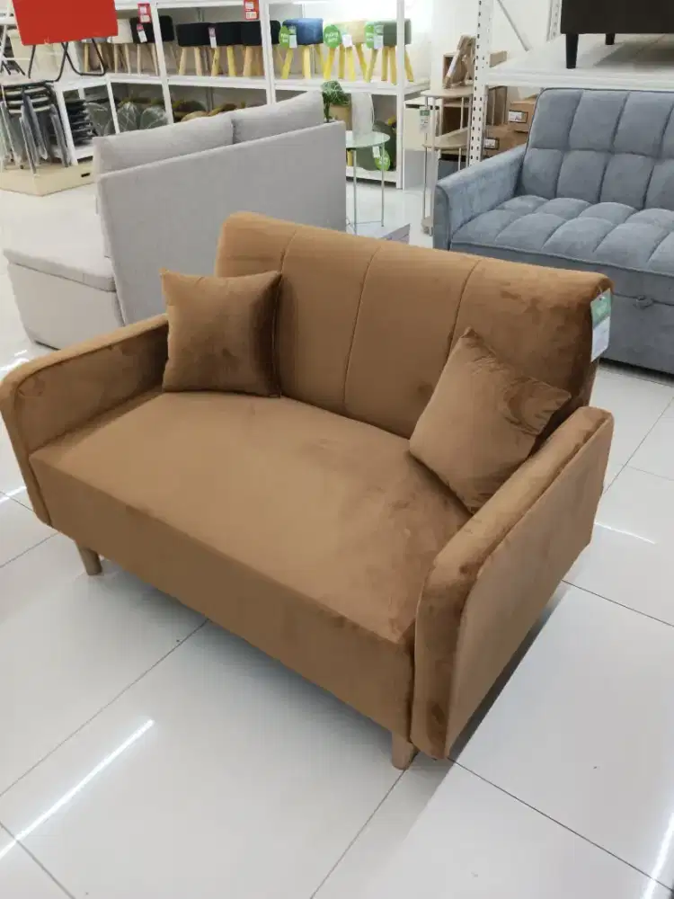 SOFA MINIMALIS 2 SEATER