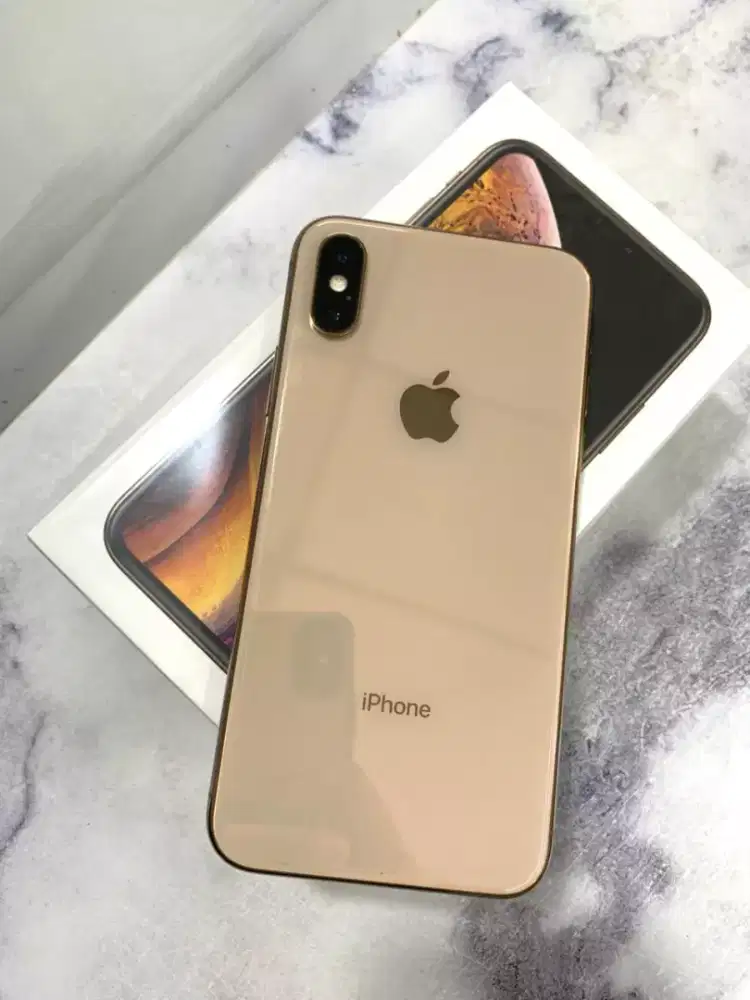iphone XS 256GB gold lengkap