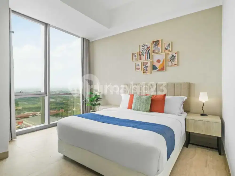 Apartment Menara Jakarta Condominium lantai sedang 1 BR full furnished di Kemayoran Jakarta Pusat