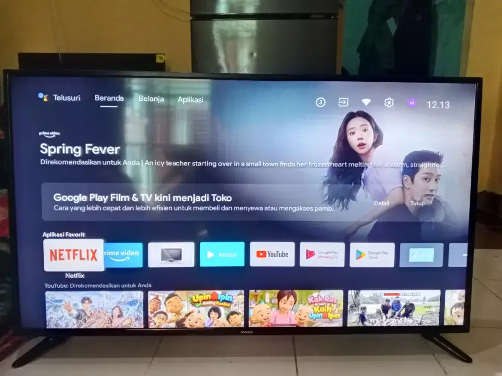 Android TV merek coocaa 42inc