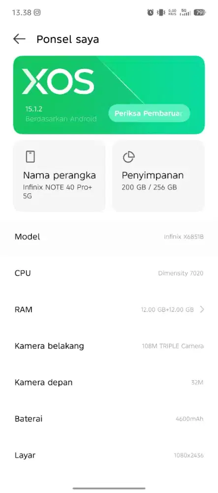 INFINIX 40 PRO+ 5G
