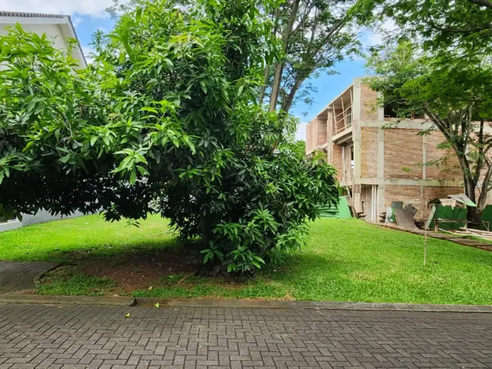 Dijual Diskon Murah Tanah Kavling Hoek Cluster Allevare Foresta Pagedangan Serpong BSD