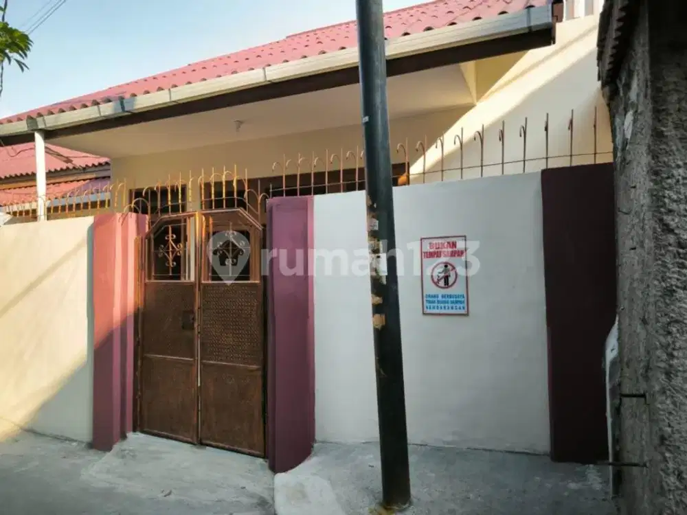 Rumah Kontrakan Dijual Siap Huni 2 Kamar Tidur Bebas Banjir