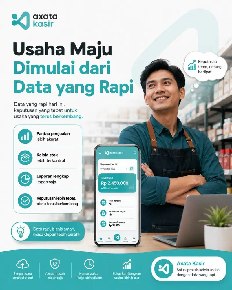 Usaha Maju Dimulai dari Data yang Rapi