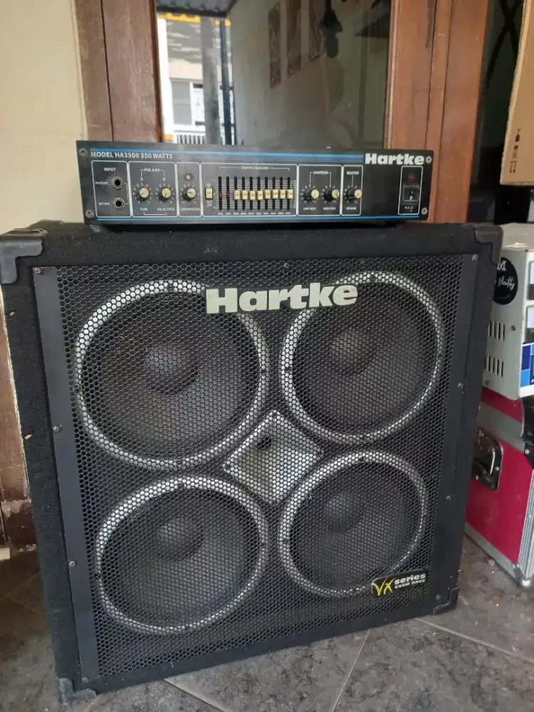 Amplifier bass hartke HA3500 head cabinet 410