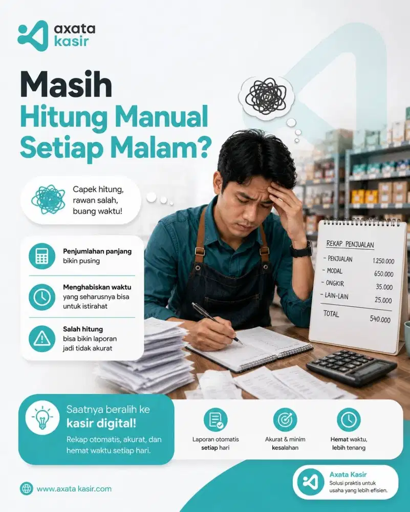 Masih Hitung Manual Setiap Malam?