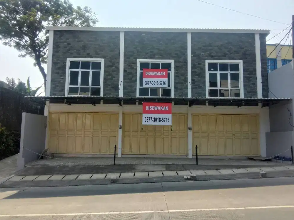 Disewakan: Komplek Ruko Modern 2 lantai di Ciawi, Bogor