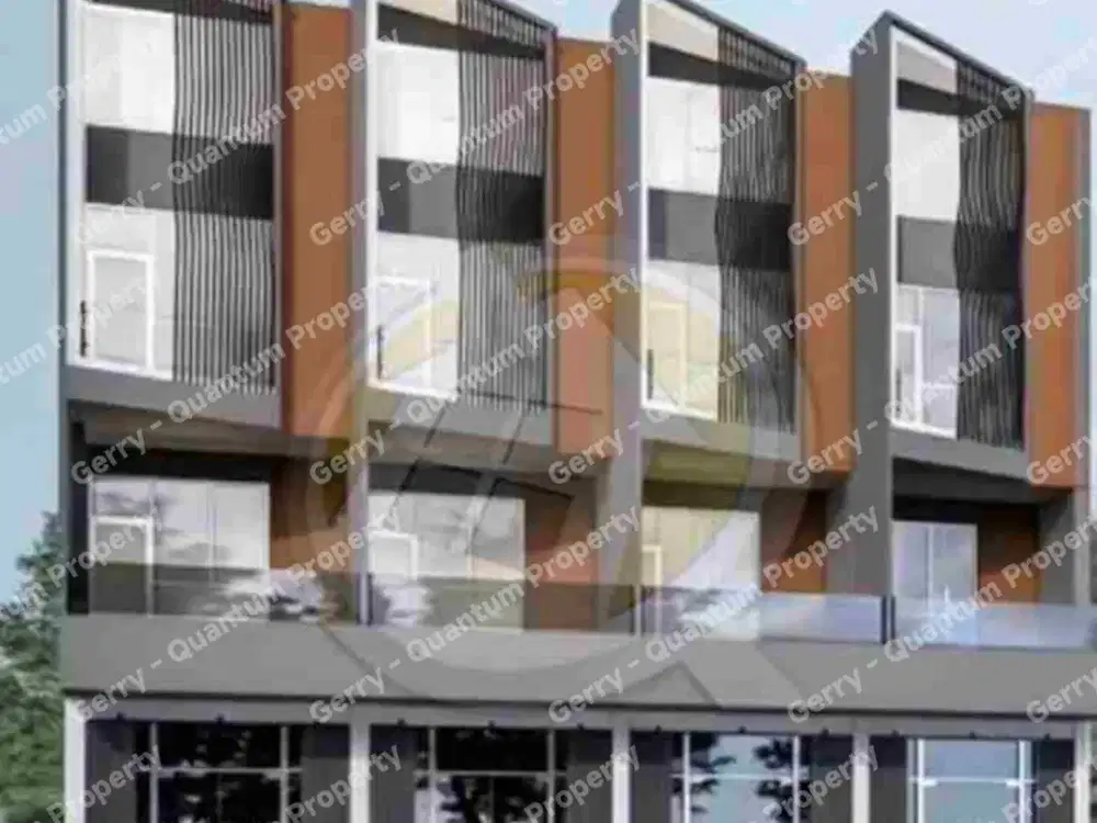 Ruko Desain Modern Ampera Kota Pontianak