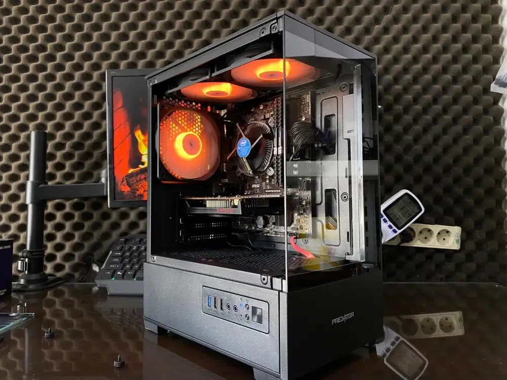 PC GAMING EDITING RENDERING i3 GEN9 | RX550 4GB | SSD128GB | HDD 500GB