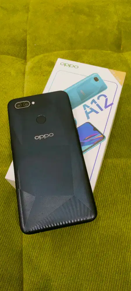 OPPO A12 ram3/32 lengkap mulus no minus