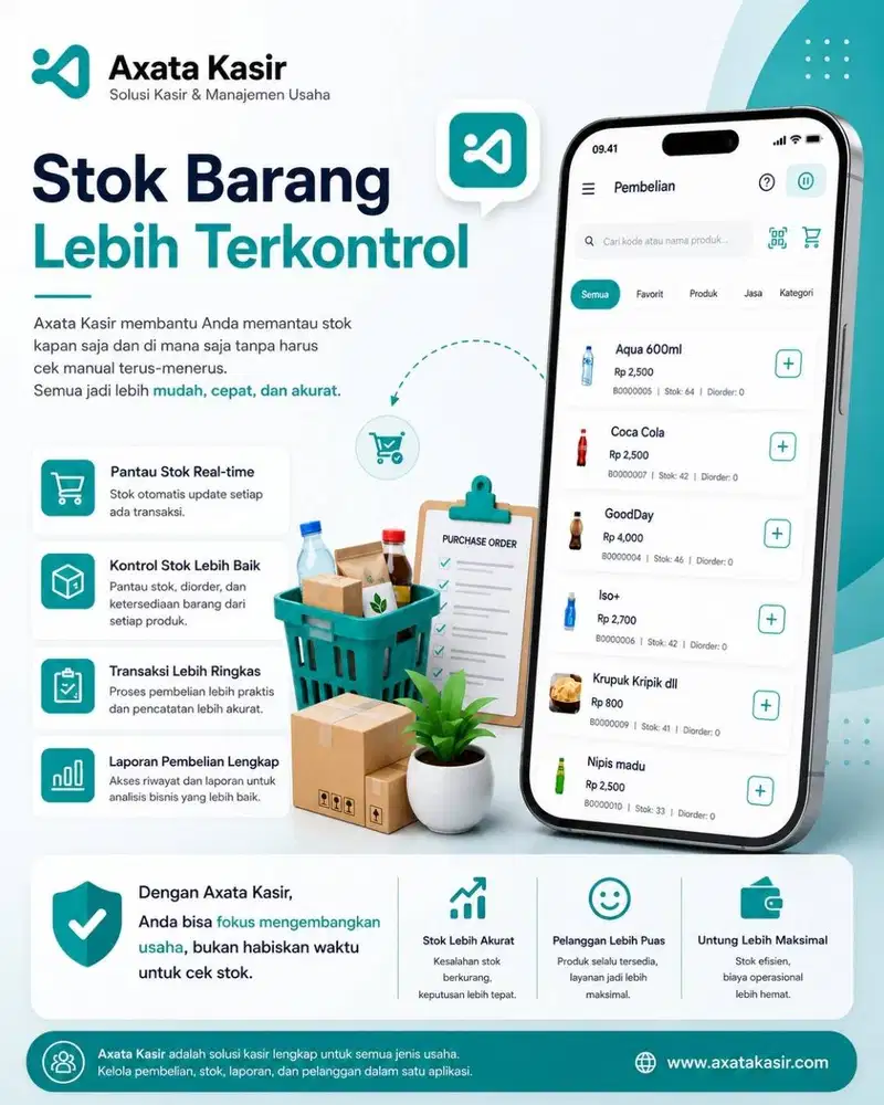 Stok Barang Lebih Terkontrol