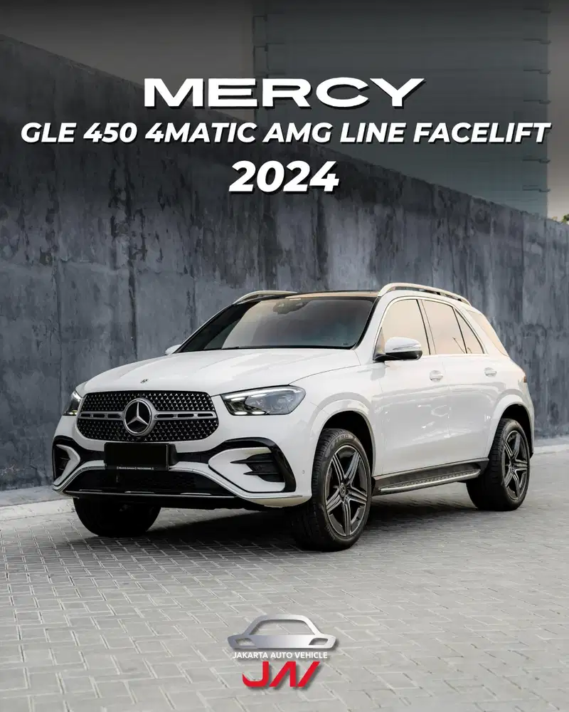 MERCEDES BENZ GLE 450 4MATIC AMG LINE W167 FACELIFT 2024 /VERY LOW ODO