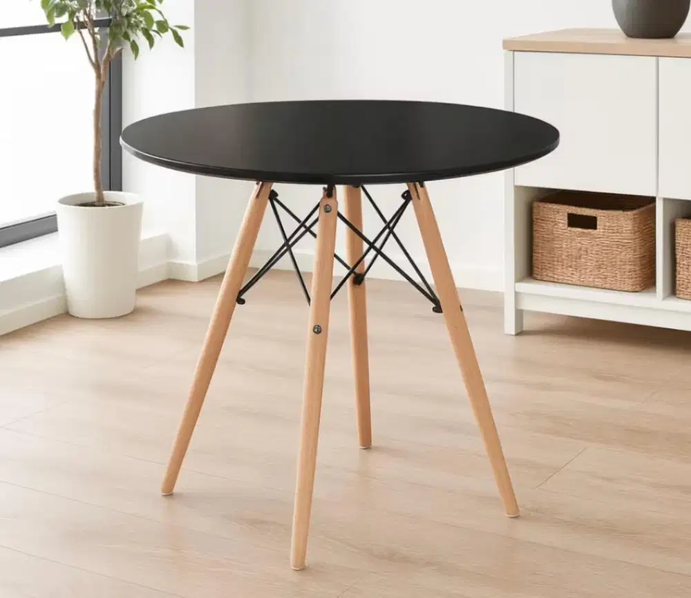 MEJA MAKAN BLACK